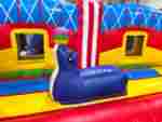 Коммерческий надувной батут «Парк развлечений» 10*6*6 м