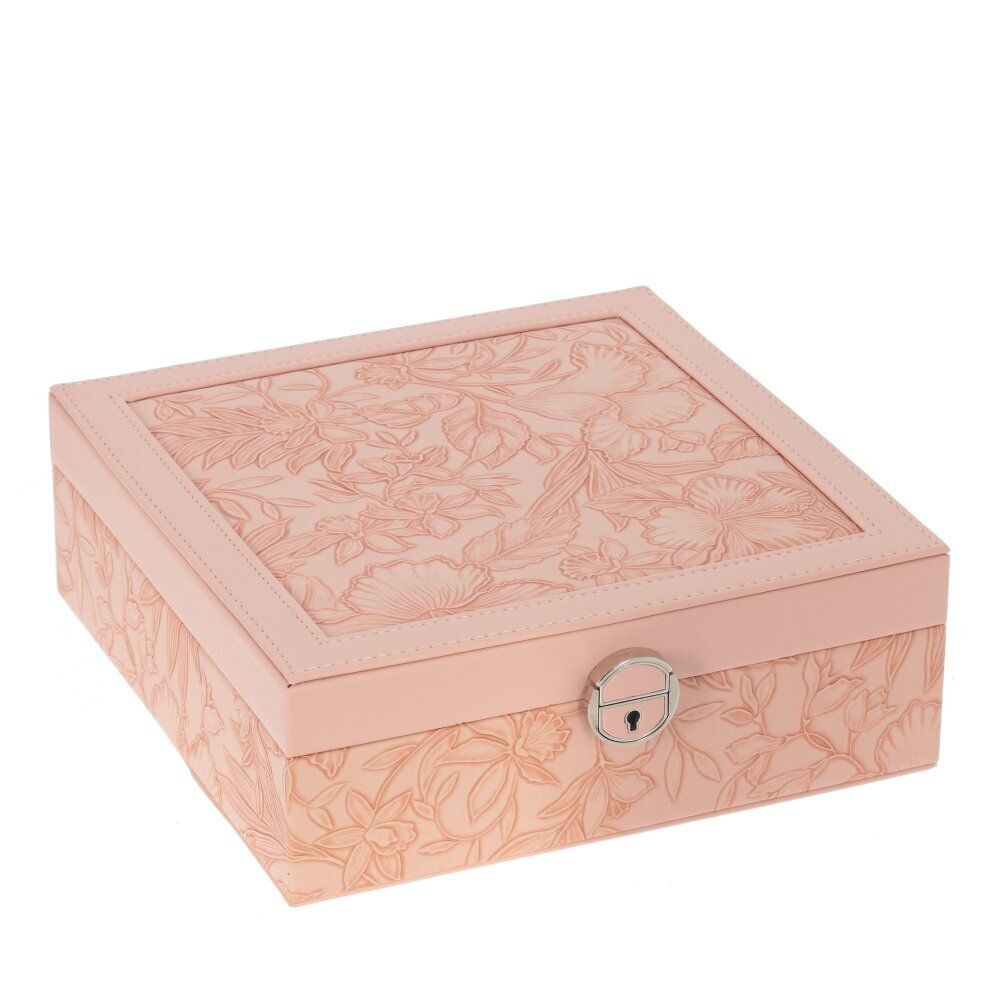 GAEM Шкатулка для украшений с дорожным футляром, L25 W25 H9 см