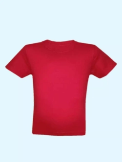 Футболка однотонная для садика и школы