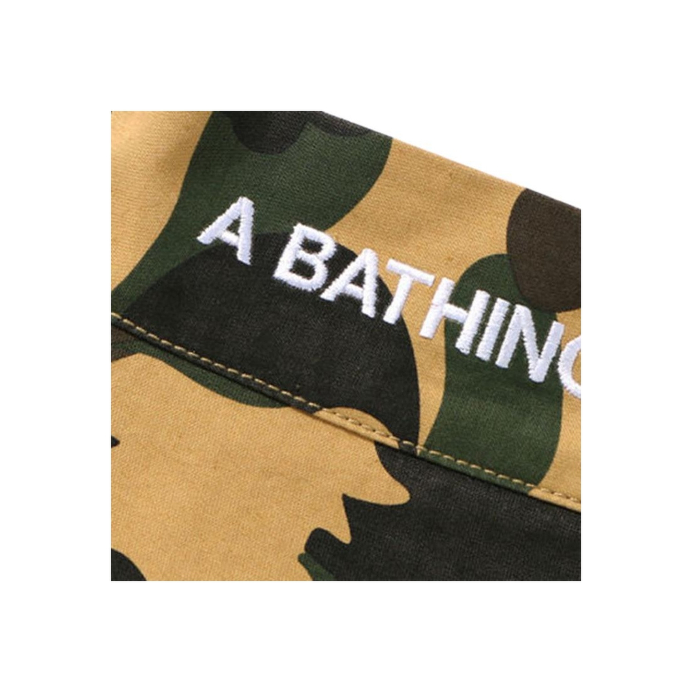 A Bathing Ape 1st Camo Kimono Shirt желтый