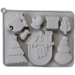 Форма силиконовая «Время чудес» 17,7*14*2,5см