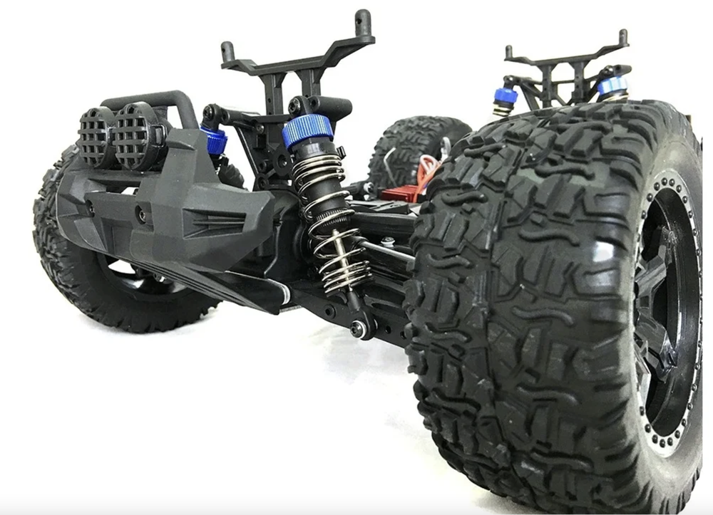 Радиоуправляемый монстр Remo Hobby MMAX PRO синий 4WD RTR масштаб 1:10 2.4G - RH1031PRO-blue