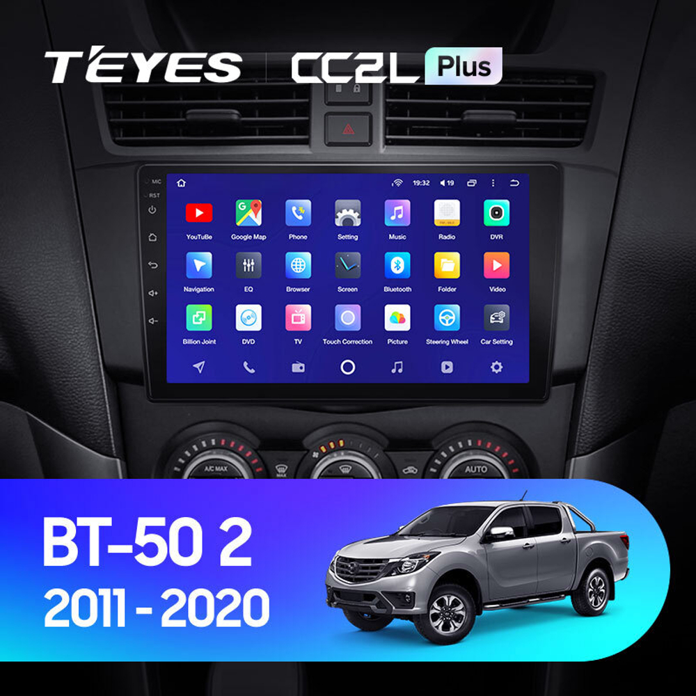 Teyes CC2L Plus 9" для Mazda BT-50 2 2011-2020