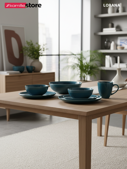 Тарелка десертная 20 см. керамическая с глазурованным покрытием, LORANA