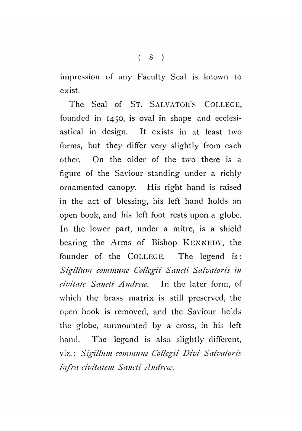 The heraldry of St. Andrews University | James Maitland Anderson