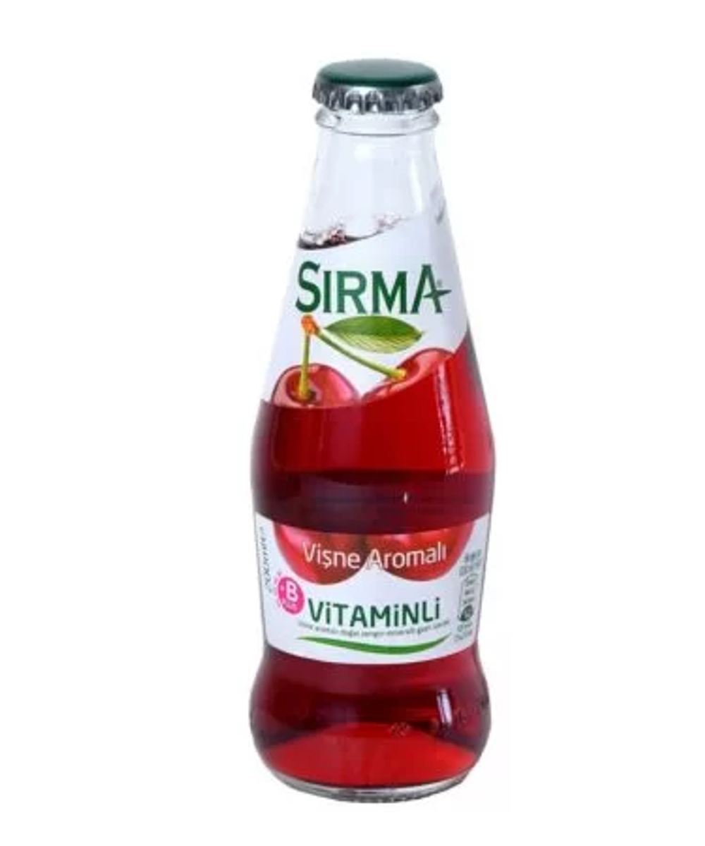 SIRMA Минеральная вода с вишней 200мл.