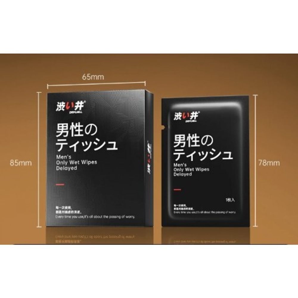 Салфетки для продления секса Drywell для мужчин 1 шт.