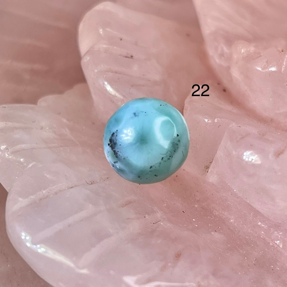 53151 Ларимар Бусина 8,2-8,4мм-54