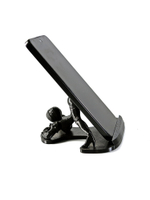 Подставка для телефона, девушка, 3D печать, длина 12 см., чёрная