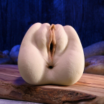 Мастурбатор Sasha Grey - вагина и анус (Цвет: телесный с черным)