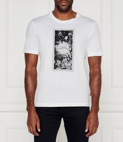 Футболка TE_METROPOLITAN BOSS ORANGE - белый(50522640)