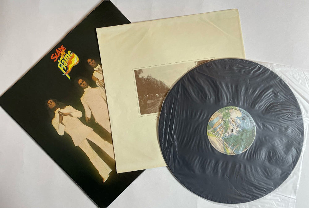Винтажная виниловая пластинка LP Slade In Flame (USA 1975)