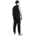 Флисовый комбинезон Alaskan River Ranger Bib черный р-р L