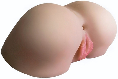 Вагина и попка на присосках (Цвет: телесный)