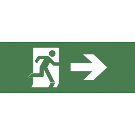 Самоклеящаяся этикетка ЭРА INFO-SSA-102 330х120мм Фигура/стрелка вправо SSA-101/DPA-301