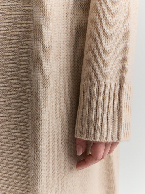 Кашемировый кардиган макси