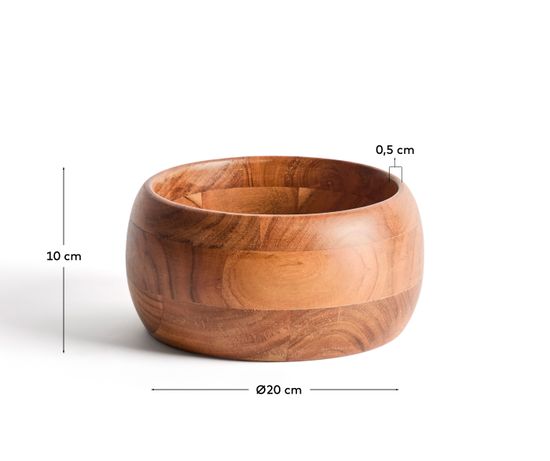 Небольшая чаша Malor из акации