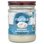 Nutiva, Organic Coconut Manna™, чистое и вкусное кокосовое масло, 425 г (15 унций)