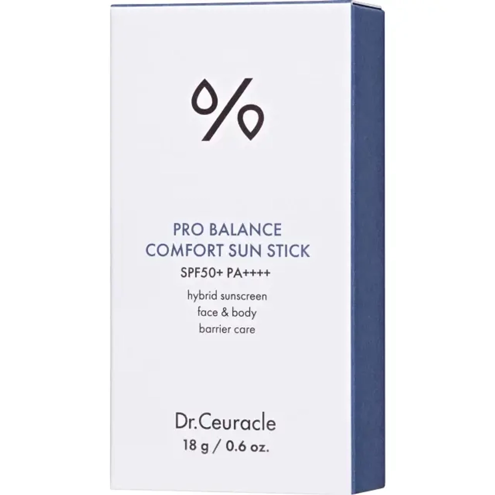 Dr.Ceurcale, Солнцезащитный стик с пробиотиками - Pro-balance Comfort stick sun SPF 50+ PA+++