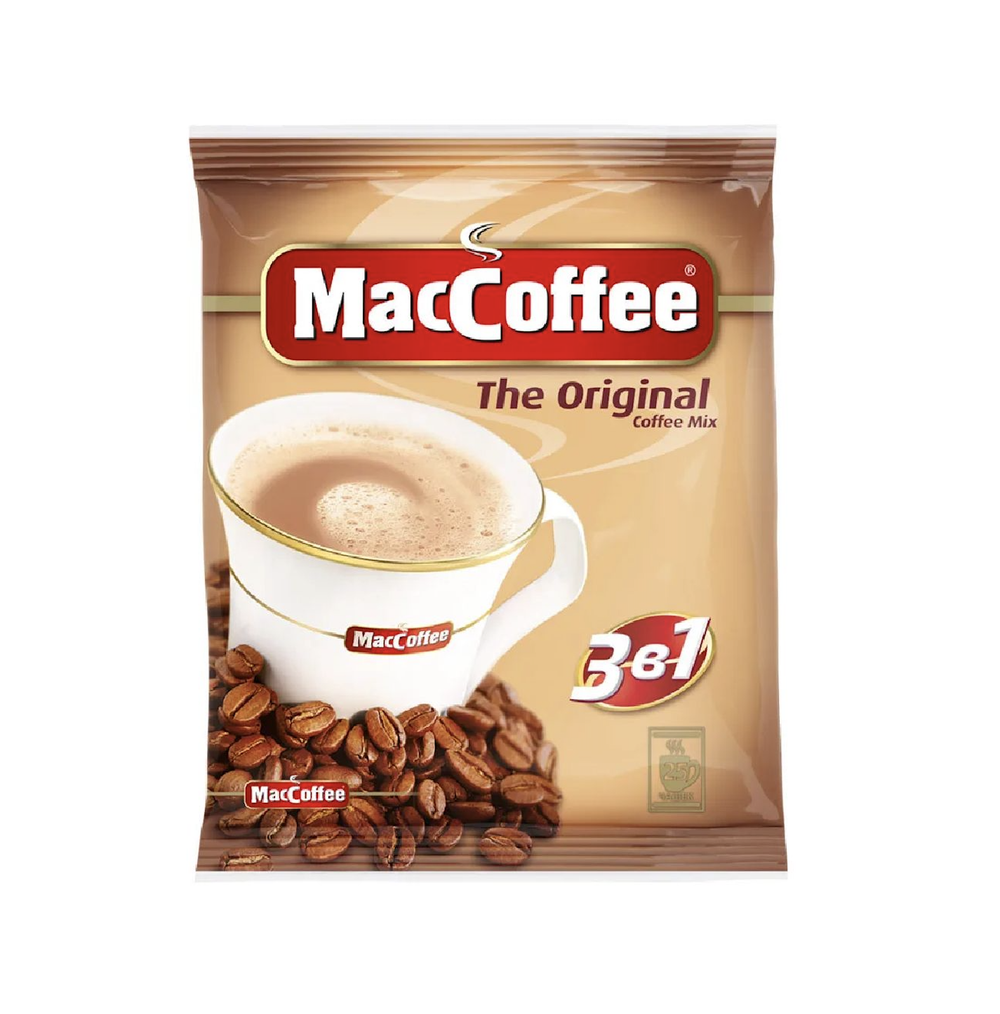 Напиток кофейный растворимый MacCoffee 3в1 Original, 20г
