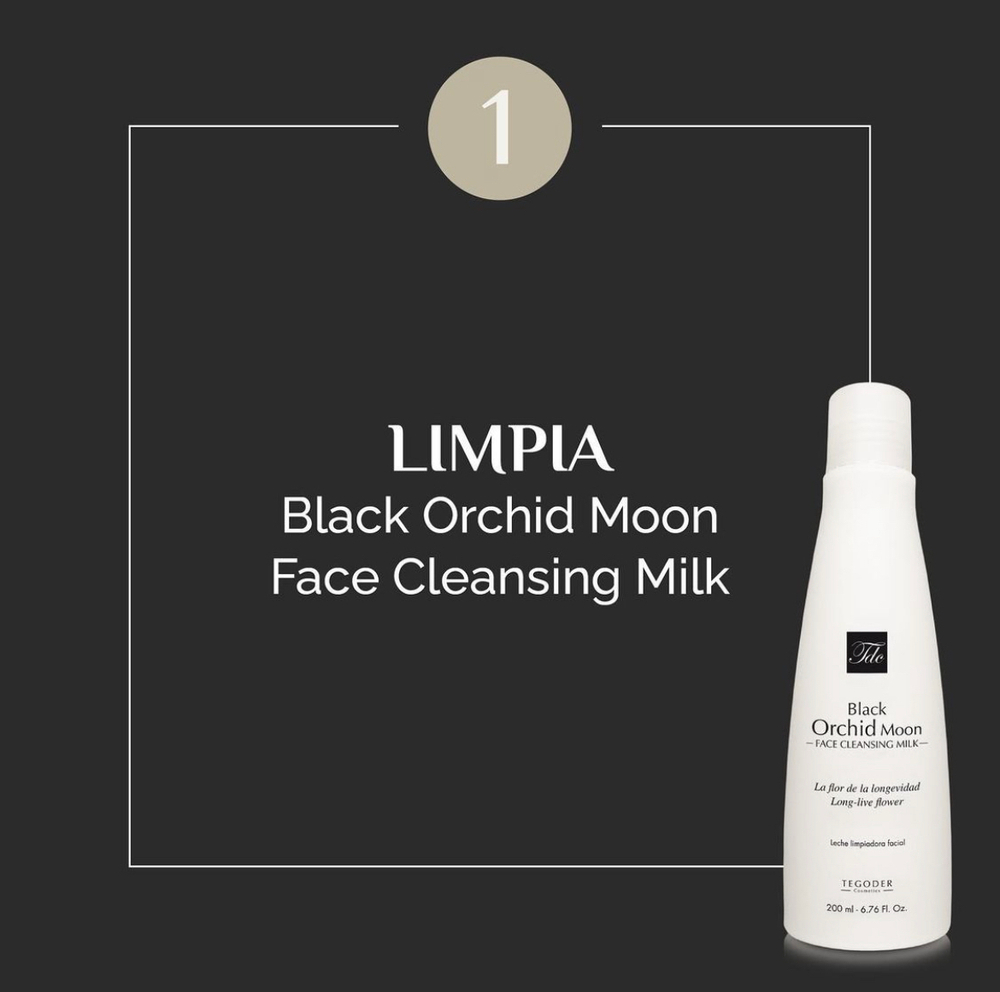 Молочко для кожи лица Black Orchid Moon Face Cleansing Milk