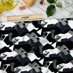 Ткань оксфорд 210 геометрические фигуры