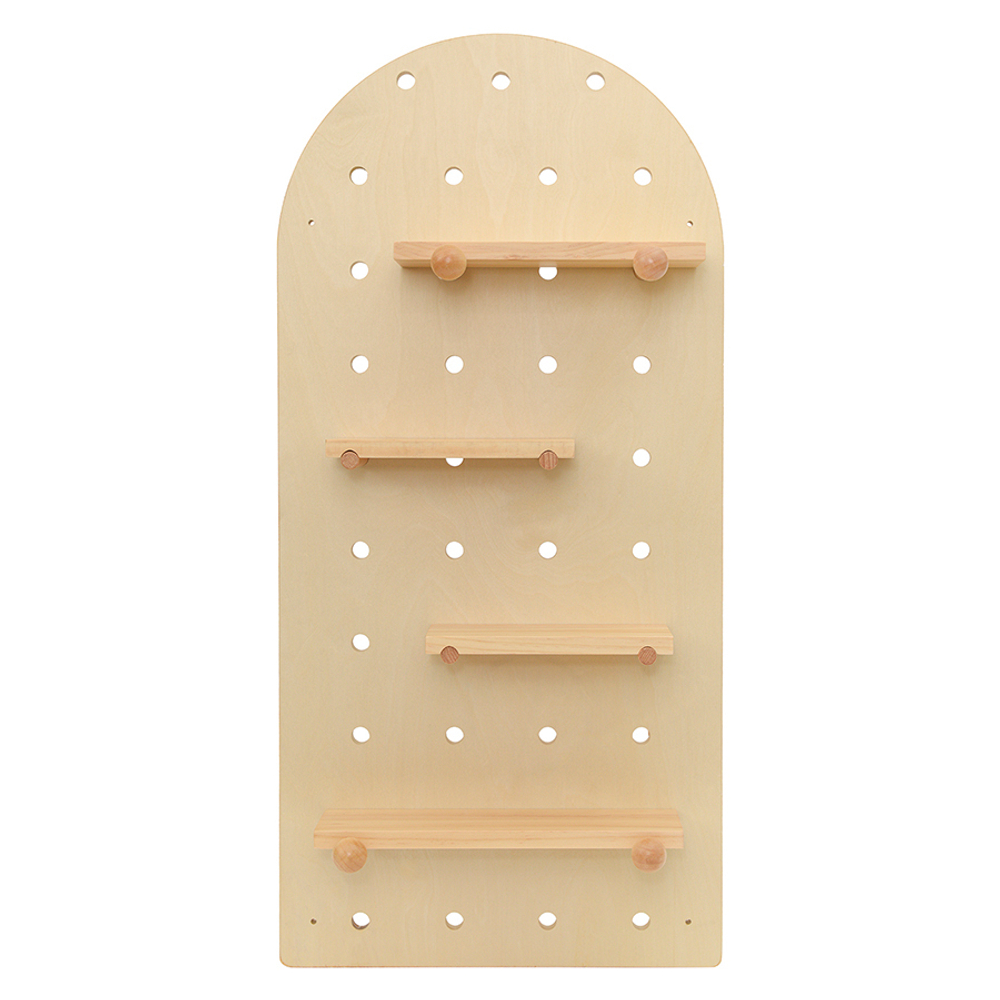 Полка настенная 38х80см Bergenson Bjorn Shely светлое дерево