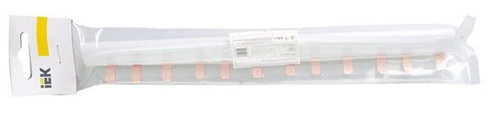 Шина соединительная типа PIN (12 штырей) 1Р 63А (22см) IEK