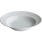 Тарелка фарфоровая глубокая 20см 230мл «Идиллия» Белье