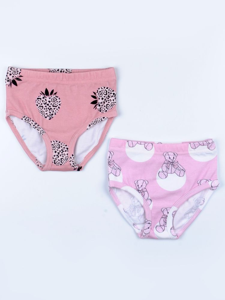 Комплект трусов трикотажный для девочки 1-8 лет Fleur de Vie