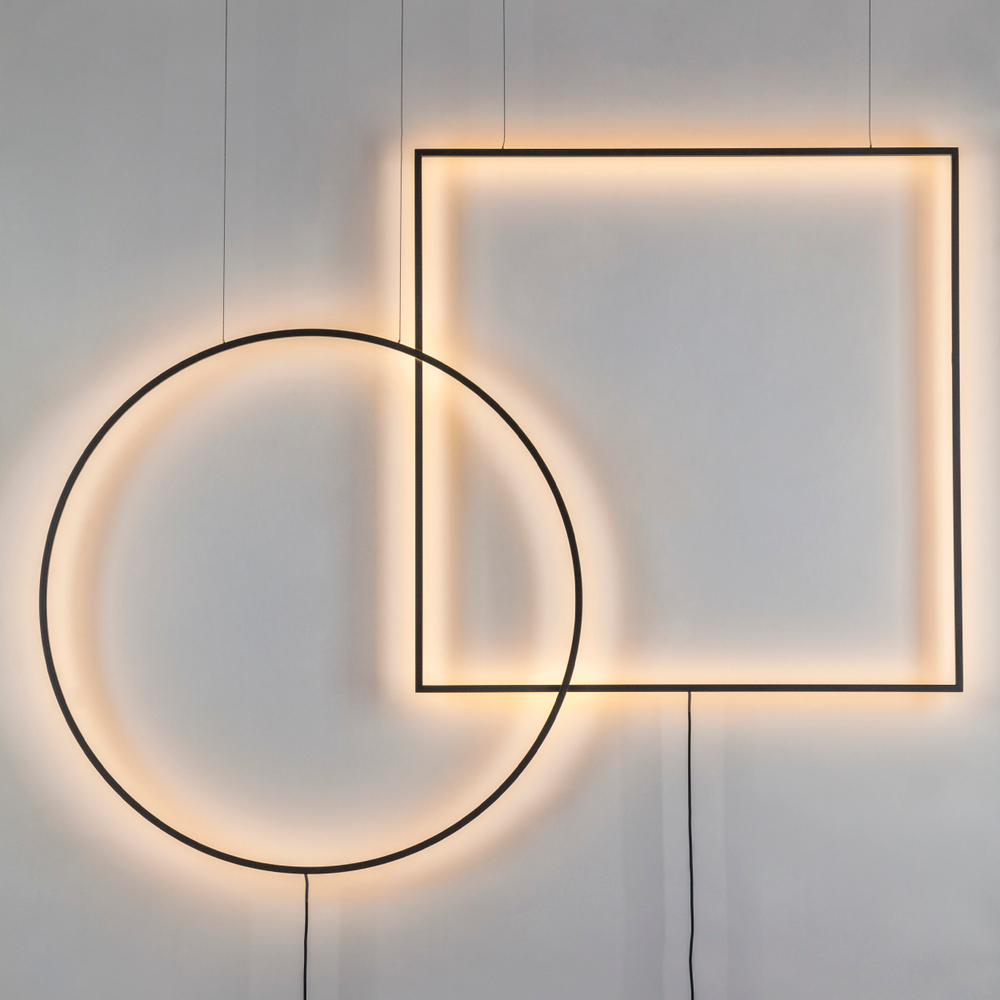 738657 Светильник подвесной UNDINE 20W LED 936LM 120G ЧЕРНЫЙ 3000K