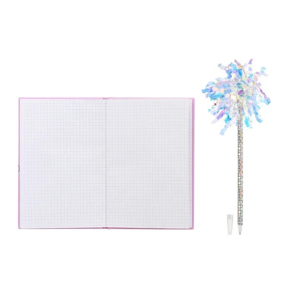 Блокнот детский Basir, формат А5, серия "Радуга", переплёт 7БЦ, 20.5*14 см, 80 листов, 2 цвета ассорти