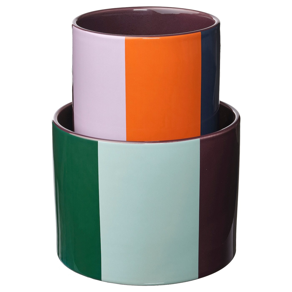 Набор горшков IKEA TESAMMANS (ТЕСАММАНС), 2 шт