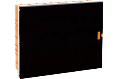 Бокс для автоматических выключателей встраиваемый 36-мест. / щит распределительный оранжевый/черный