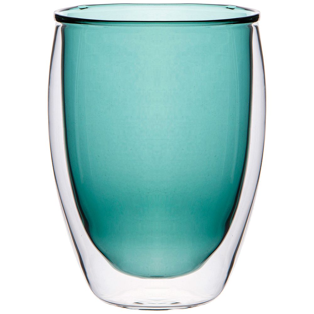 СТАКАН С ДВОЙНЫМИ СТЕНКАМИ "DOUBLE-WALL" 320 МЛ. ДИАМЕТР=8,5 СМ. ВЫСОТА=11,5 СМ (КОР=48ШТ.)