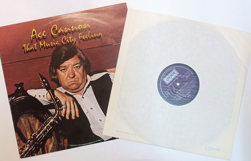 Винтажная виниловая пластинка LP Ace Cannon That Music City Feeling (UK 1975)