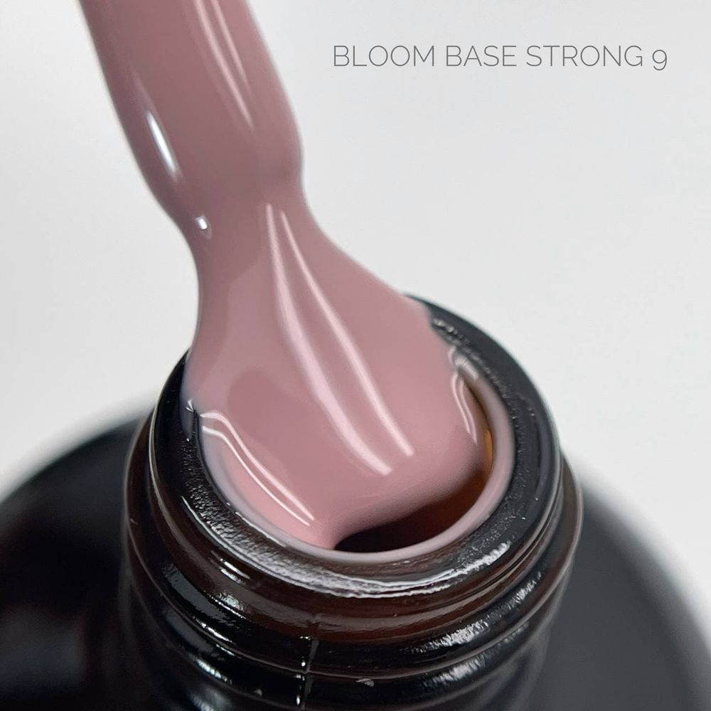 Bloom Strong base 09 - База жесткая розово-сиреневая, 15 мл