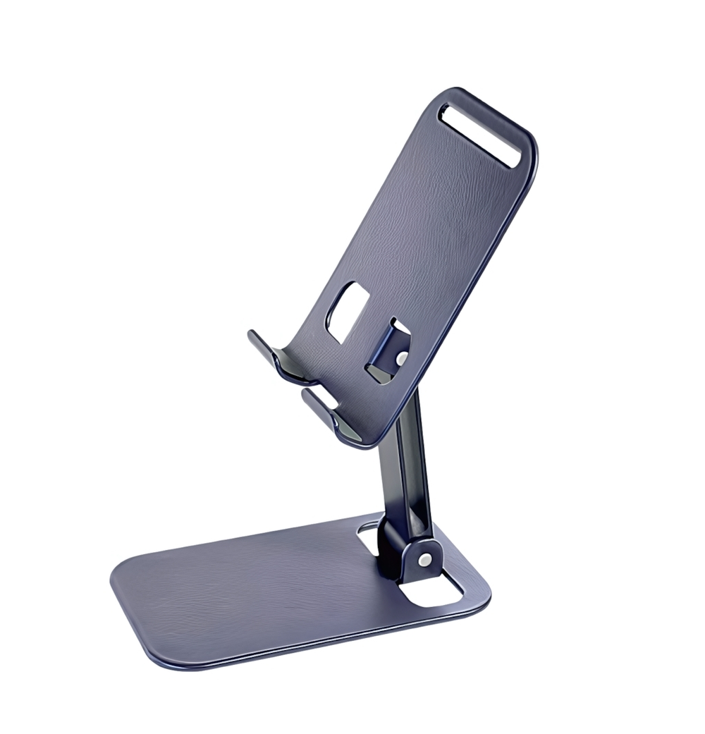 Держатель настольный WALKER WST-51 для смартфона, с регулировкой угла наклона, сине-фиолетовый