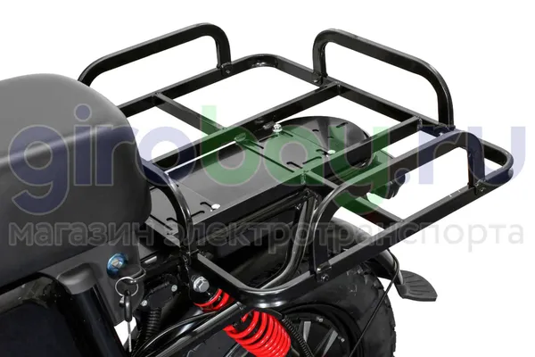 Электроскутер GT U3 1000W (60V/30Ah) железофосфат - Черный фото №12