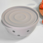 Салатник 1,4л с крышкой Sens, цвет дымчато-серый