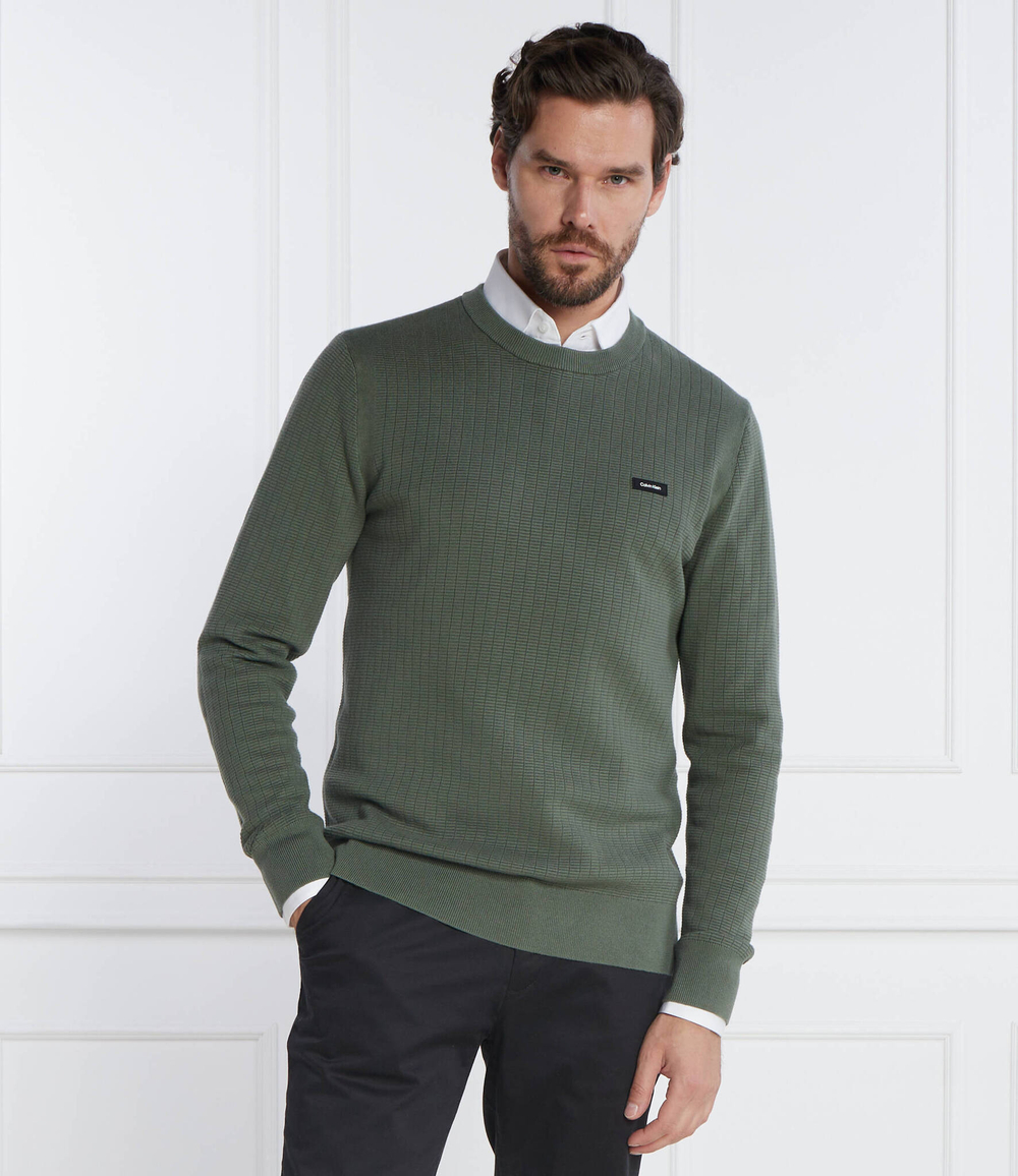 Свитер Calvin Klein - зеленый(K10K111946)