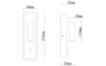 Спот 3W 4000K A1990AP-3BK черный Woods Arte Lamp