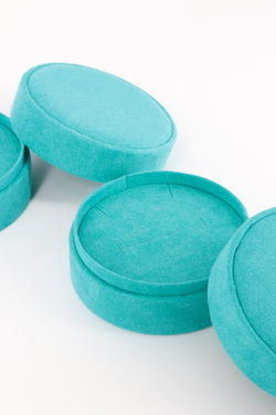 Футляр «Франческа» с оклейкой микрозамшей для украшений