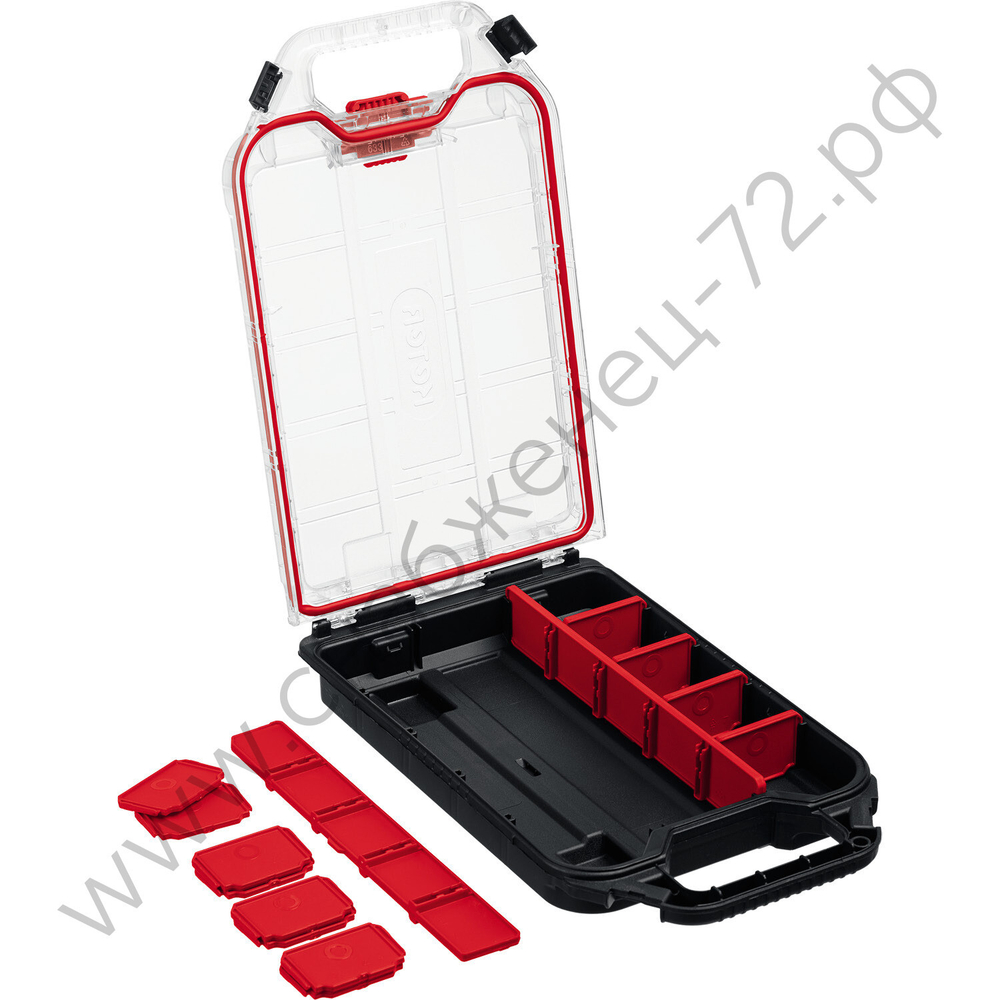 KETER STACKNROLL, 242 х 388 х 78 мм, (10″), пластиковый органайзер с 15 регулируемыми ячейками (38408)