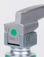 Клинок KaWe Megalight Макинтош №4 c интегрированным фиброоптическим световодом 03.42244.641