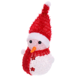 Фигурка «Снеговичок в колпачке» 15*15 см