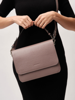 Сумка Deboro 30494 розово-серый