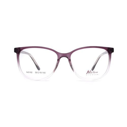 Оправа бабочка Nikitana NI5182 C4 бордовый/прозрачный (Китай)