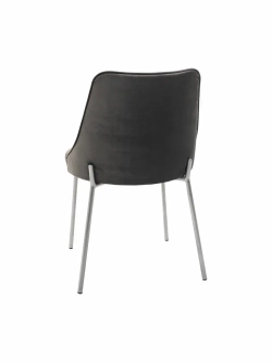 Стул "Флорес" 2 шт. Антивандальная ткань, Серебряные ножки