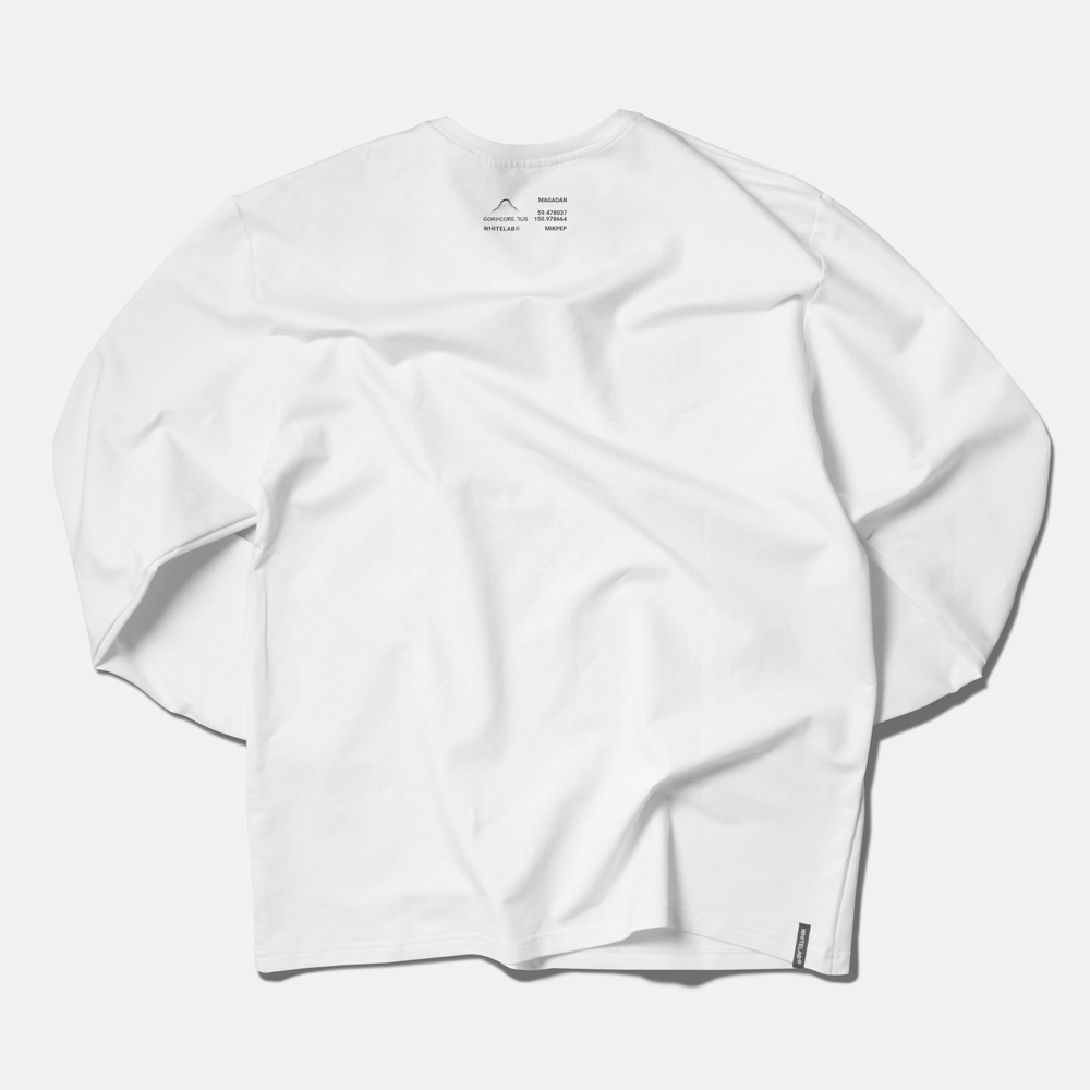 Лонгслив WHITELAB x MIKPEP White